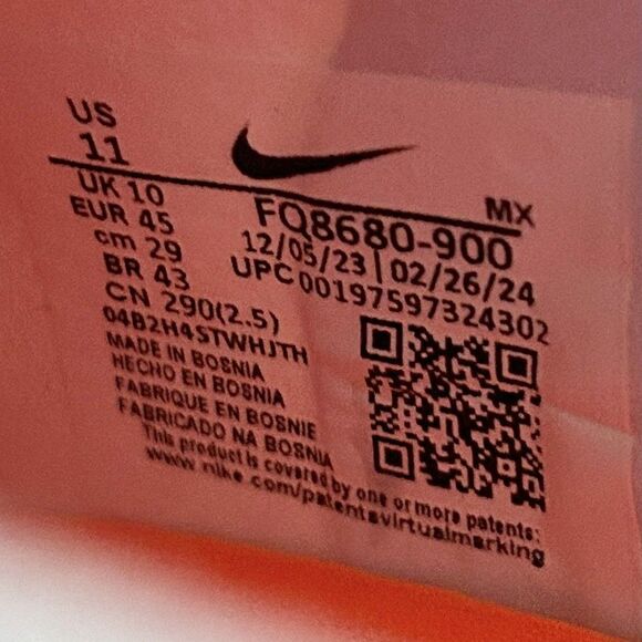 Nike Mercurial Vapor 16 Elite FG "Electric Pack" Men’s Size 11 Soccer Cleats - Picture 8 of 8